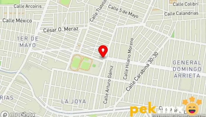 mapa de cerrajería y apertura de vehículos copia de llaves el babys Cerrajero en Durango