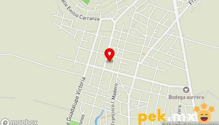 mapa de Cerrajería y Bicicletas Bonilla Tienda de bicicletas, Cerrajero en Tangancícuaro de Arista