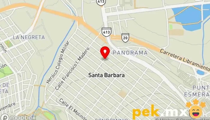 mapa de Cerrajería yael Cerrajero en El Pueblito