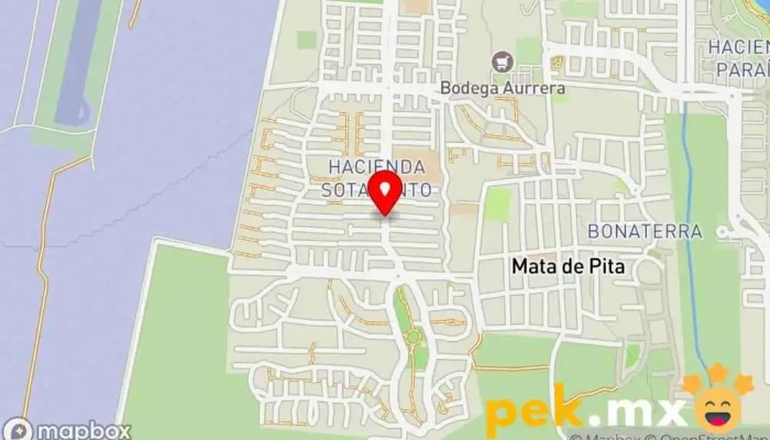 mapa de Cerrajería Yahvéh - jireh Cerrajero en Hacienda Sotavento