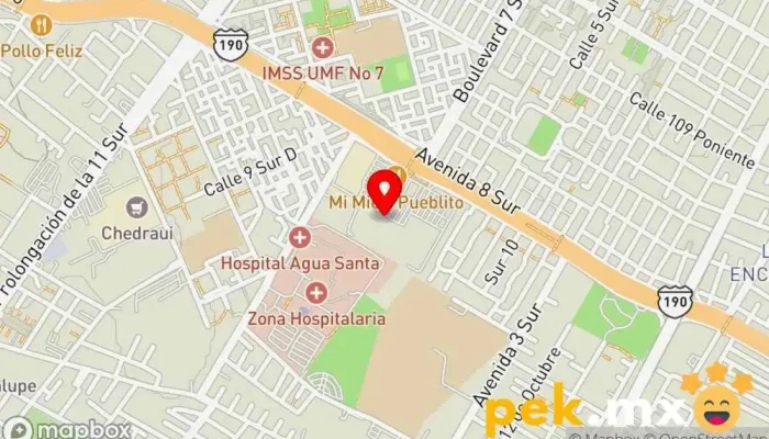 mapa de Cerrajerias Espinoza y Arista - Periplaza Cerrajero en Heroica Puebla de Zaragoza