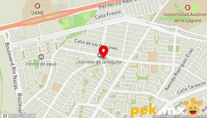 mapa de Cerrajerías Ezequiel Martínez S.A. de C.V. Cerrajero en Torreón
