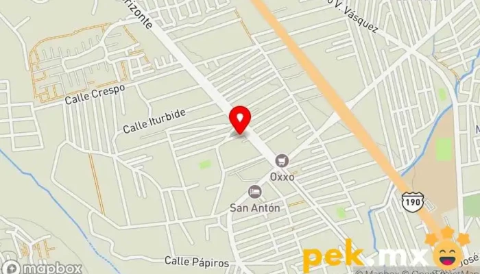 mapa de Cerrajerias Cerrajero en Oaxaca de Juárez