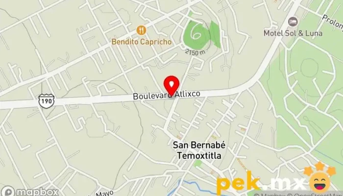 mapa de Cerrajerias Marcos chipilo Cerrajero en Heroica Puebla de Zaragoza