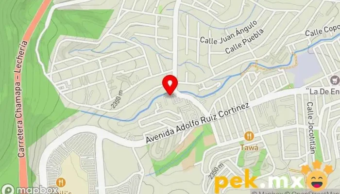 mapa de CFE CAC Centro Atizapán Oficinas de empresa en Cdad. López Mateos