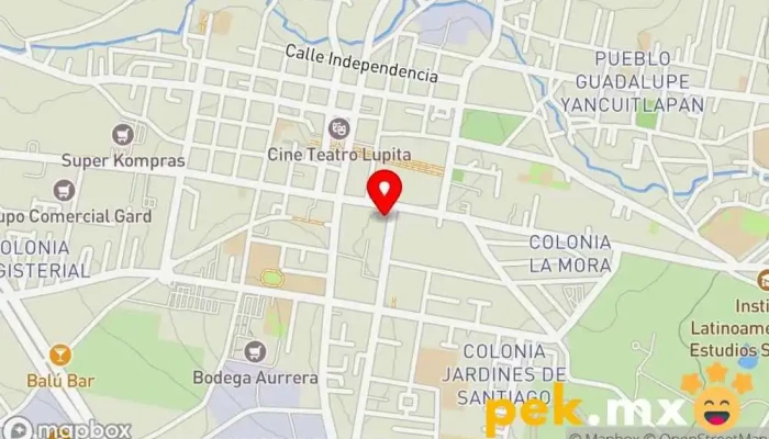 mapa de CFE CAC TIANGUISTENCO CENTRO Compañía eléctrica en Santiago Tianguistenco de Galeana