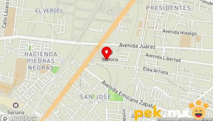 mapa de CFE Cajeros Compañía eléctrica en Chicoloapan de Juárez