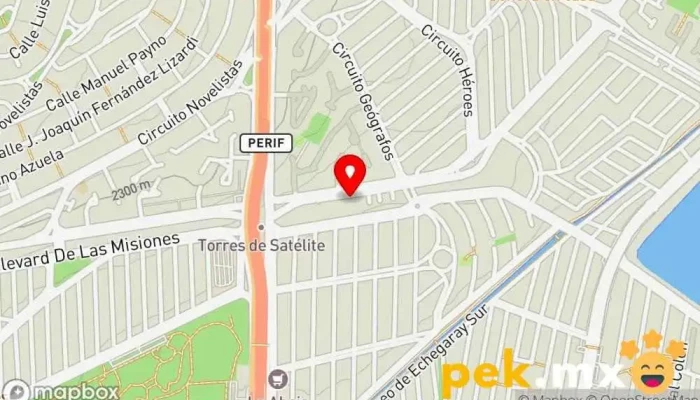 mapa de CFE Comisión Federal de Electricidad Servicio de instalación eléctrica en Naucalpan de Juárez