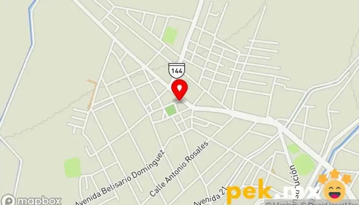 mapa de CFE Compañía eléctrica en Ahome