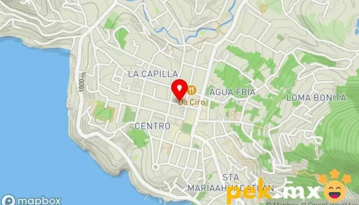 mapa de CFE MATIC Compañía eléctrica en Valle de Bravo