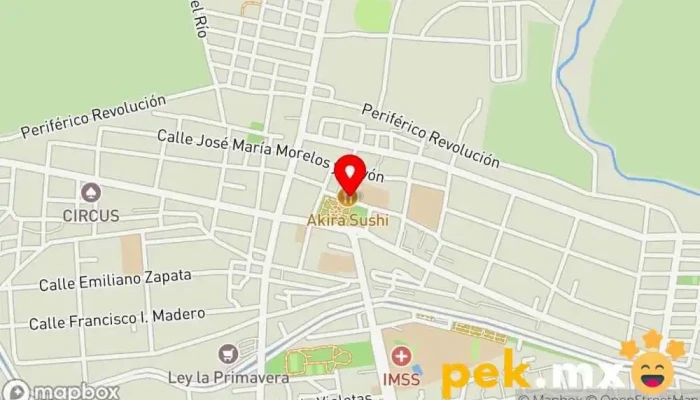 mapa de CFE Navolato Oficina del Gobierno en Navolato
