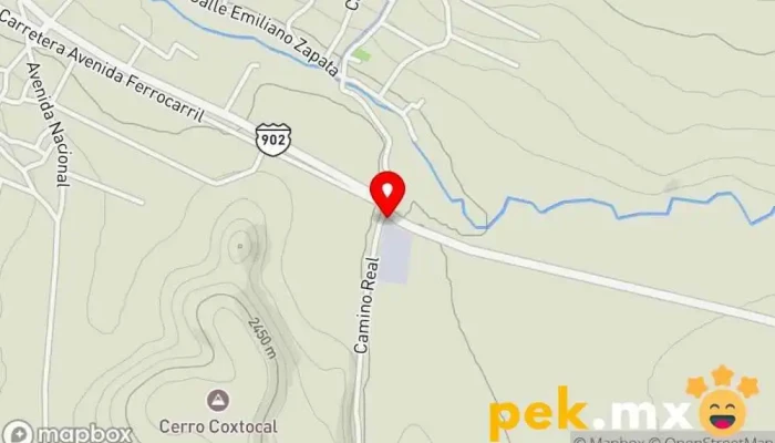 mapa de CFE SUBESTACION JUCHITEPEC Central eléctrica en Ayapango