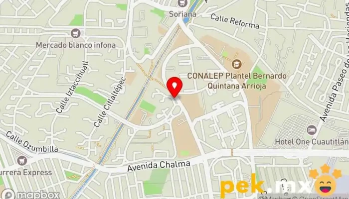 mapa de CMT Instalaciones Eléctricas Servicio de instalación eléctrica en Cuautitlán Izcalli
