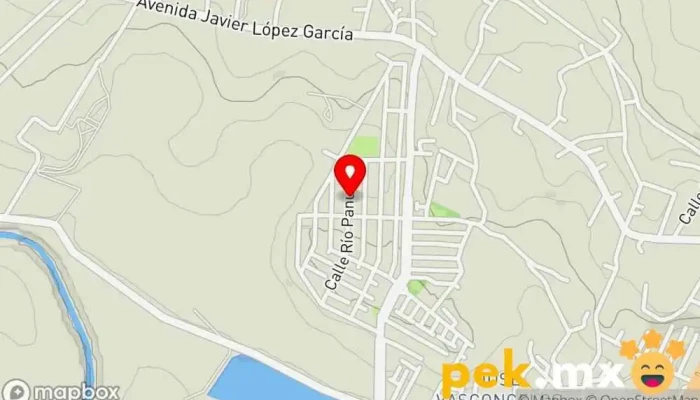mapa de Col. Río Lerma  en Col. Río Lerma