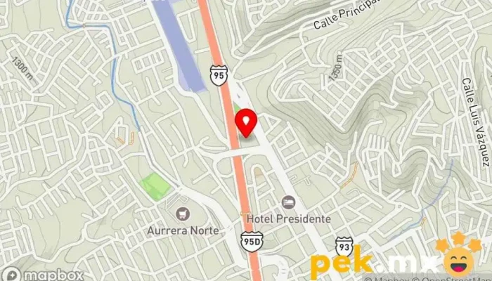 mapa de Colonia Electricistas  en Chilpancingo de los Bravo