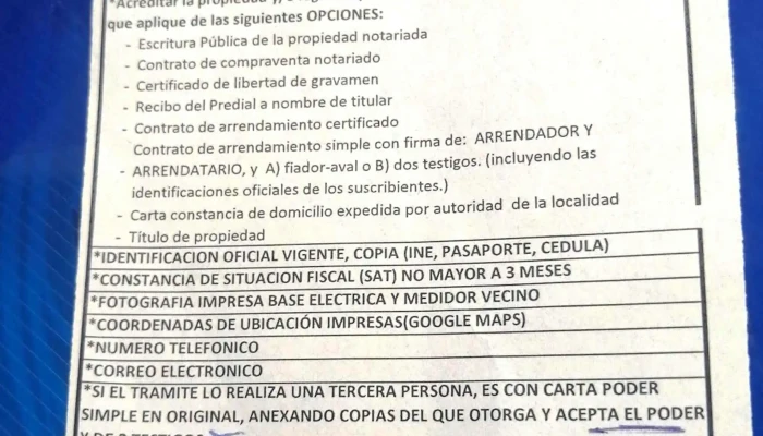 Comisión Federal de Electricidad Cfe - Santa Rosa Jáuregui