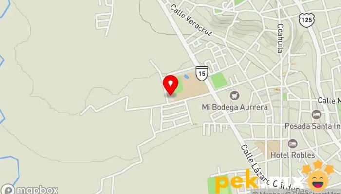 mapa de Comisión Federal de Electricidad Putla Gobierno en Putla Villa de Guerrero