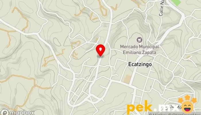 mapa de Compra y Venta-Centro de Reciclaje Centro de reciclaje de latas y botellas en Ecatzingo de Hidalgo