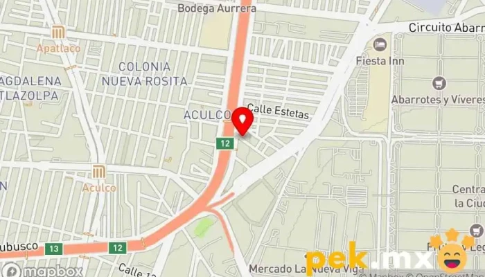 mapa de CONSEL - Conectores y Soportes Eléctricos  en Iztapalapa, Ciudad de México