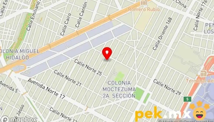 mapa de Construcción y Mantenimiento IMEE Servicio de instalación eléctrica, Contratista de aire acondicionado, Empresa de construcción, Equipos y soluciones de energía en Venustiano Carranza, Ciudad de México