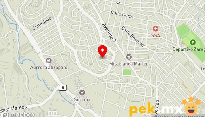mapa de Constructora Saldaña Herrero, Ingeniero civil, Electricista, Contratista general, Fontanero en Cdad. López Mateos