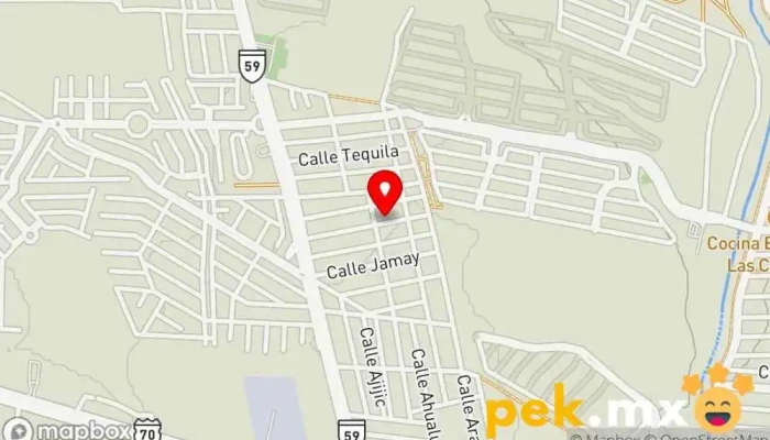 mapa de Copia de Llaves Cerrajero en Aguascalientes