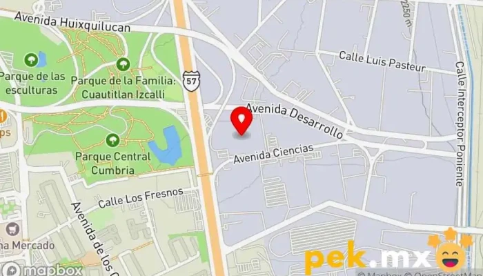 mapa de Corporativo Koblenz Fabricante de artículos electrónicos en Cuautitlán Izcalli