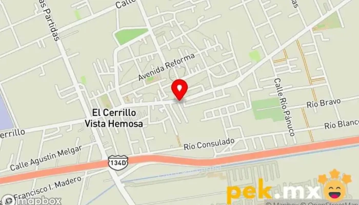 mapa de Corporativo T&T Ingeniería Eléctrica Electricista en El Cerrillo Vista Hermosa