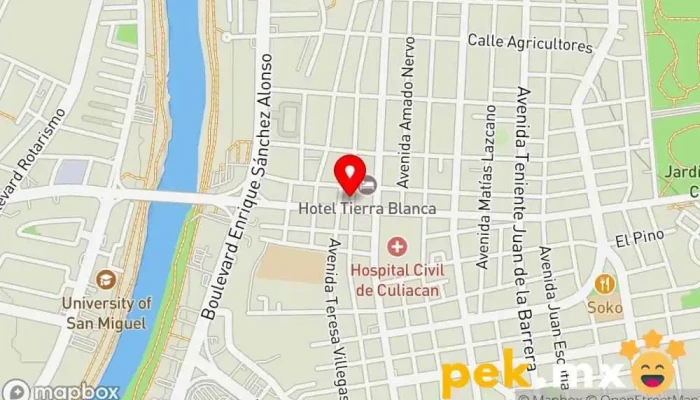 mapa de Coseesa Eléctrica Electricista en Culiacán Rosales