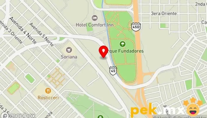 mapa de CSM ELECTRIC Fábrica en Delicias