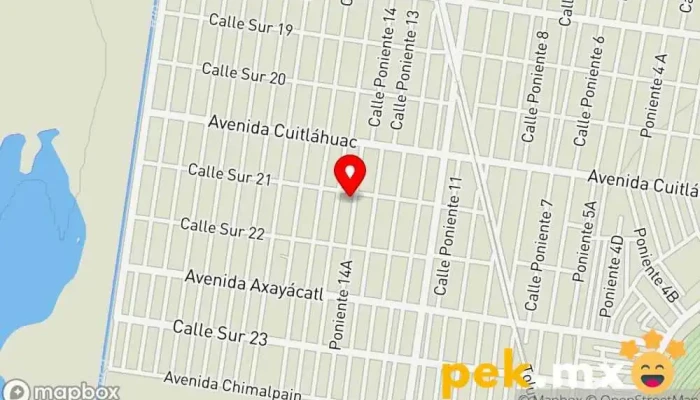 mapa de Daniel's Electricista, Fontanero en Valle de Chalco Solidaridad