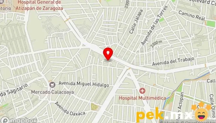 mapa de Desarrollo Y Diseño Telefónicos, S.A. De C.V. Empresa constructora, Servicio de instalación eléctrica, Proveedor de servicios de telecomunicaciones en Tlalnepantla