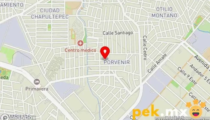 mapa de Desarrollo y Ejecución de Proyectos Eléctricos S.A. de C.V. Electricista en Jiutepec