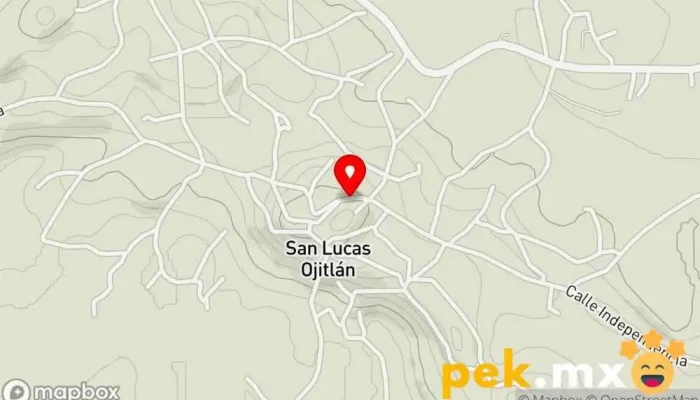 mapa de DESPACHO CONTABLE EL AJERO Contable en San Lucas Ojitlán