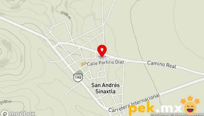 mapa de DIALEY  en San Andrés Sinaxtla