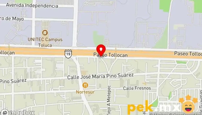 mapa de DIDEMCA automatizacion y control Empresa de suministros industriales, Electricista en Santa Ana Tlapaltitlán