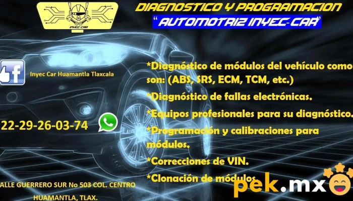 Dignostico y Programacion Automotriz Inyec-Car Huamanatla - San Francisquito