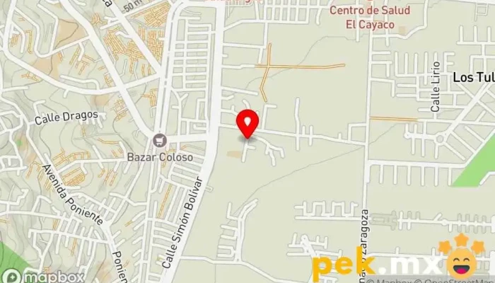 mapa de Dinámica Electro Industrial S.A. de C.V. Electricista en Acapulco de Juárez