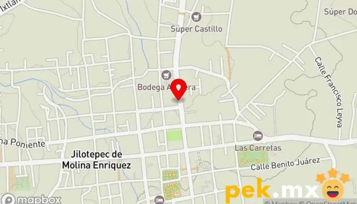 mapa de Dinar Solar Estudio de arquitectura en Jilotepec de Molina Enríquez