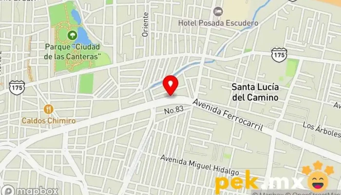mapa de Distribuidor de material eléctrico VOLTECK Oaxaca Tienda de electricidad en oaxaca