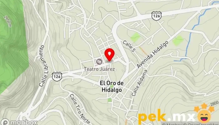 mapa de División El Oro Sindicato Mexicano de Electricistas Asociación u organización en El Oro de Hidalgo