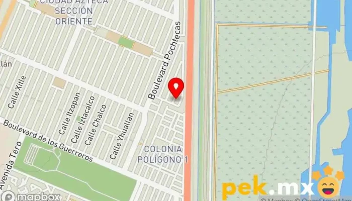 mapa de Domotic & Electric. Electricista en Ecatepec de Morelos