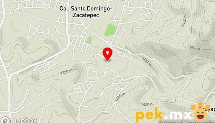 mapa de Edayo Tejupilco Centro educativo en Tejupilco de Hidalgo