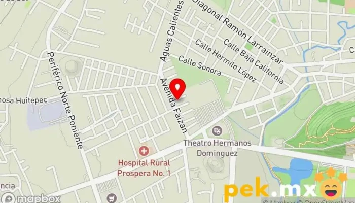 mapa de EDFA INSTALACIONES Servicio de instalación eléctrica en San Cristóbal de las Casas