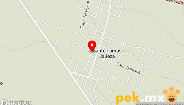 mapa de Edificio Municipal de Santo Tomas Jalieza Ayuntamiento en Santo Tomás Jalieza