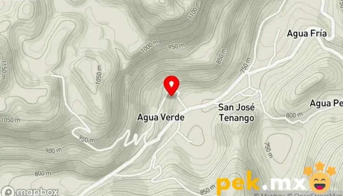 mapa de El tenangueño Cadena de televisión en San José Tenango