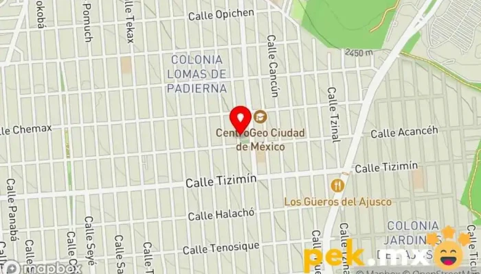 mapa de Elec-tec Instalaciones eléctricas Electricista en Tlalpan, Ciudad de México