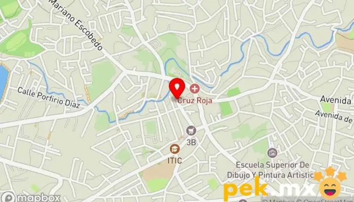 mapa de Eléctrica Aldajo Tienda de electricidad en Cdad. Nicolás Romero