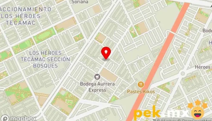mapa de Eléctrica bosques Tienda de electricidad en Ojo de Agua