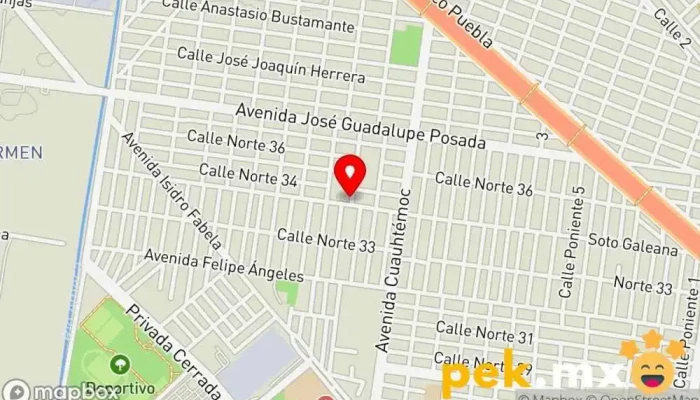 mapa de Electrica Del Valle Ferretería en Valle de Chalco Solidaridad